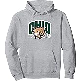 Ohio Bobcats Icon Logo Officially Licensed Pullover Hoodie