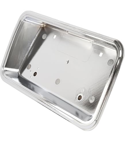 Marco Cromado Para Placa De Licencia Delantera/trasera – Chevrolet/GM 1946, Classic GM, Soporte Metálico