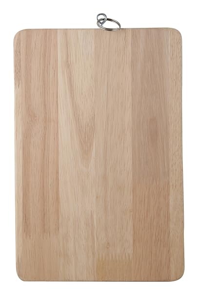 A B S Kitchenware Eco-friendly Natural Bamboo/Wooden Kitchen Chopping Board for Fruits and Vegetables (Colour May Vary, Small)