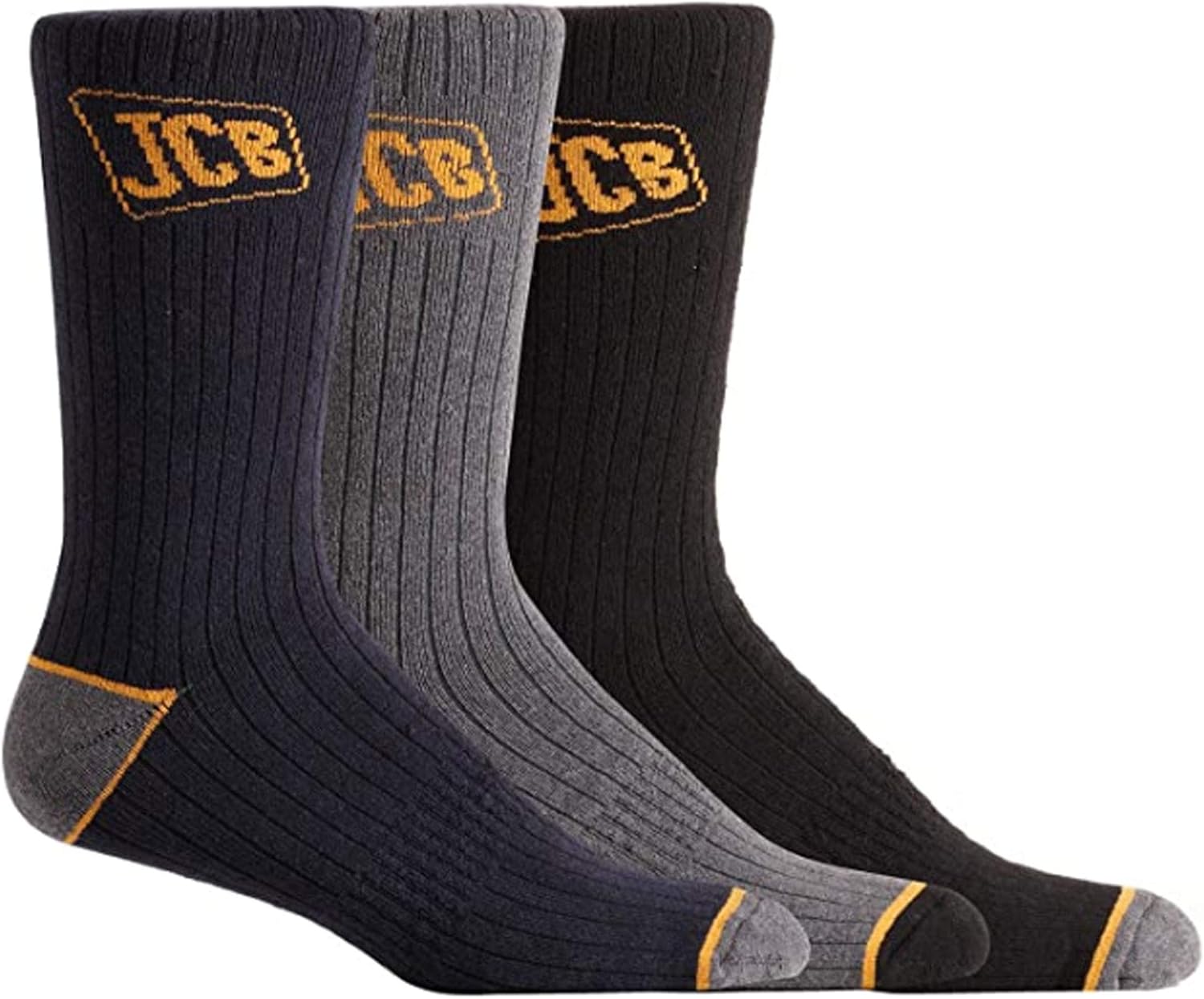 3 Pairs JCB Outdoor Activity Mens Socks FROM OFFICIAL JCB SUPPLIER