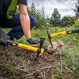 Roughneck 2 Piece Micro Pick & Cutter Mattock Set 380mm 15in ROU64015 view 4