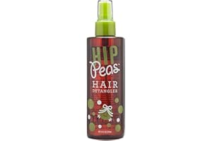 Hip Peas Detangler Leave-In Conditioner Spray For Kids, Wet or Dry Hair, No Tangles, Easy to Brush, Clean Ingredients