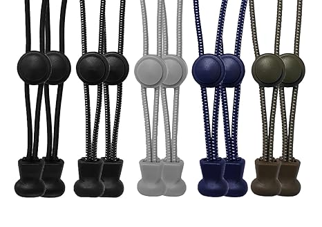 scarlet sport | Schnürsenkel »Premium« 5 Paar (10 Stück je 120 cm) Flex-Schnürsenkel; elastisch; mit Schnellverschluss; Schne