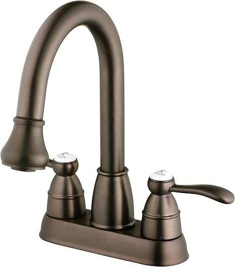 Belle Foret Bfn60001orb Pull Down Spray Laundry Faucet Oil Rubbed