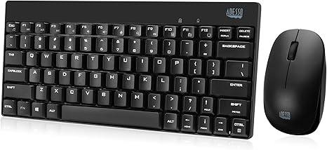 Adesso Wkb 1100cb Tastiera Rf Wireless Qwerty Inglese Us Nero Amazon It Informatica