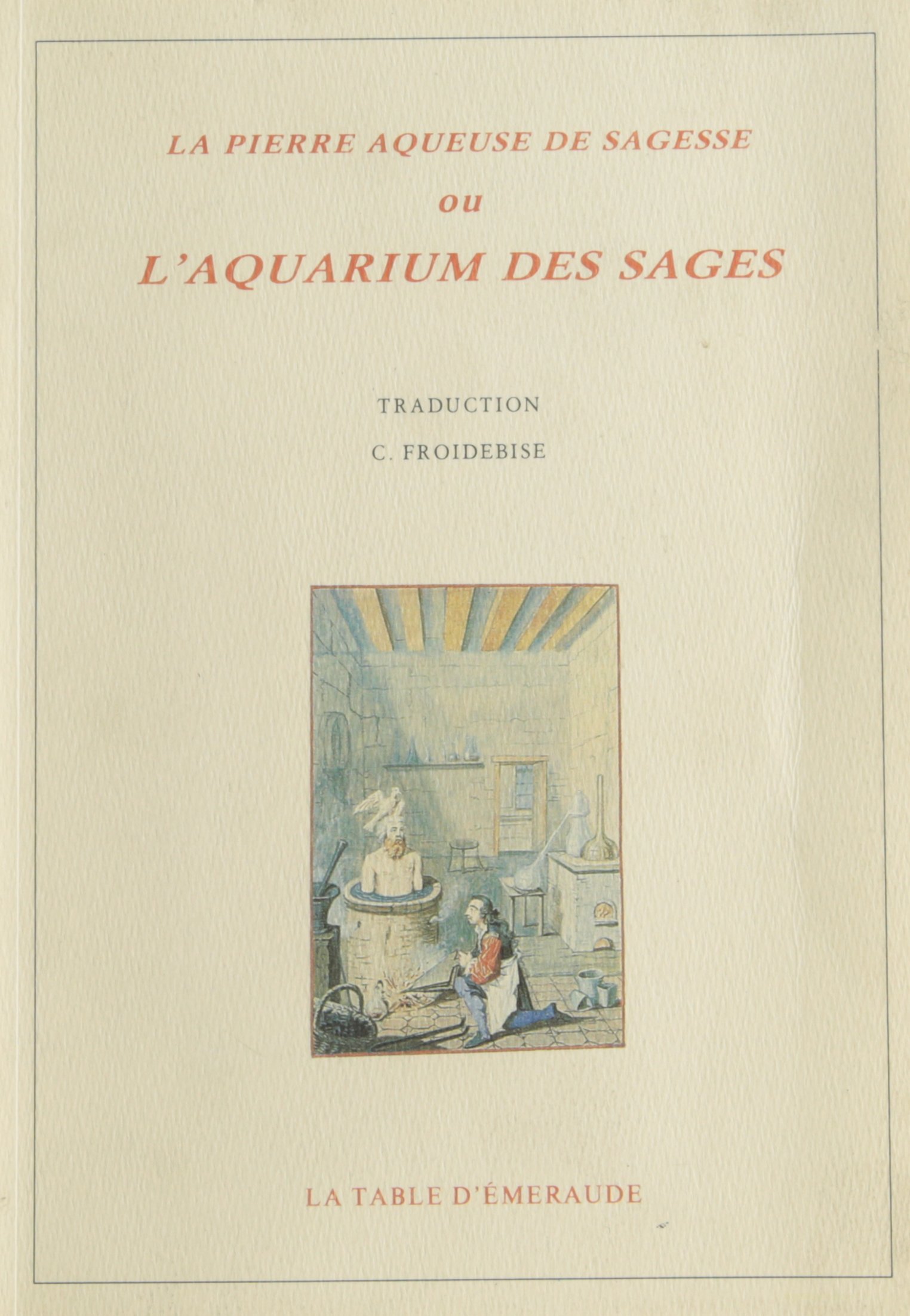 Amazon Fr La Pierre Aqueuse De Sagesse Ou L Aquarium Des Sages Froidebise Livres