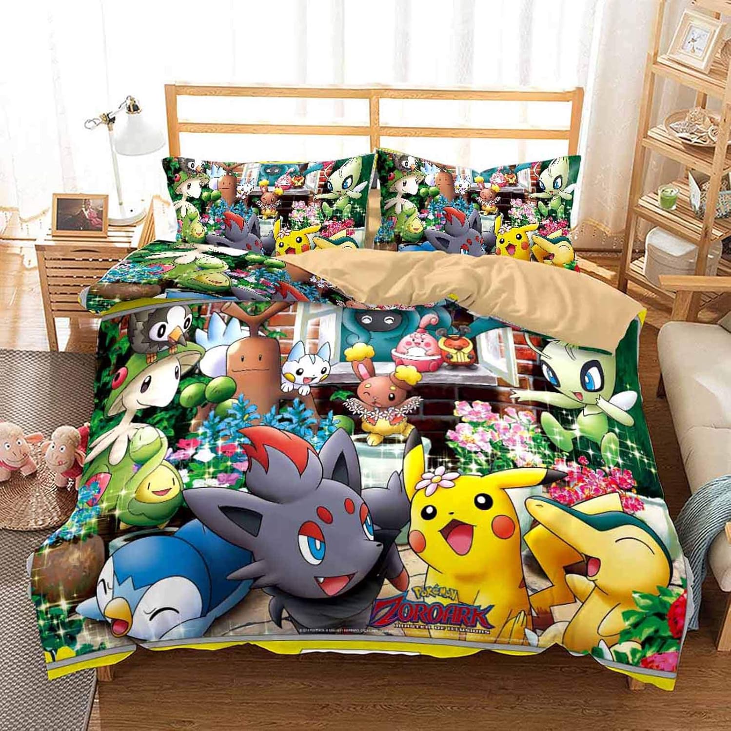 pokemon full bed set