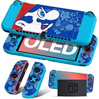 Amazon.com: HYPERCASE Switch OLED Hard Shell Dockable Protective