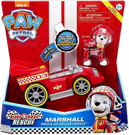 paw patrol marshall deluxe vehicle