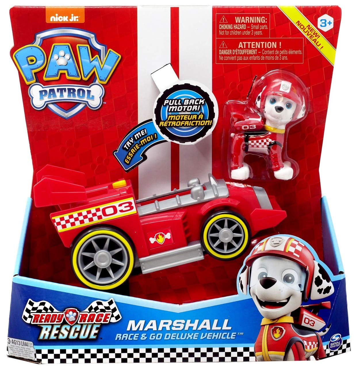 paw patrol marshall auto