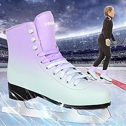 SMOOJOY Figure Skates for Women and Men Classic Ice