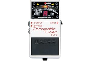 BOSS TU-3 Compact Chromatic Tuner | Perfect for Guitar & Bass | Industry-Standard Performance | Tank-Tough BOSS Stompbox Body