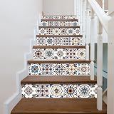 Moroccan Tile Stickers 24pcs 15x15cm Waterproof Self Adhesive Kitchen Bathroom view 7