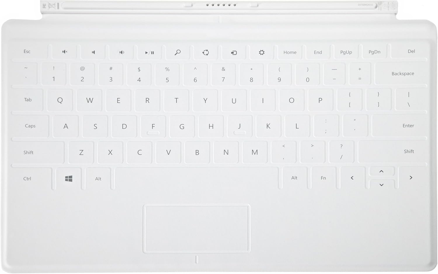 Microsoft Surface Touch Cover for Surface and Surface 2 tablets - Touch Keyboard without Keys (White)