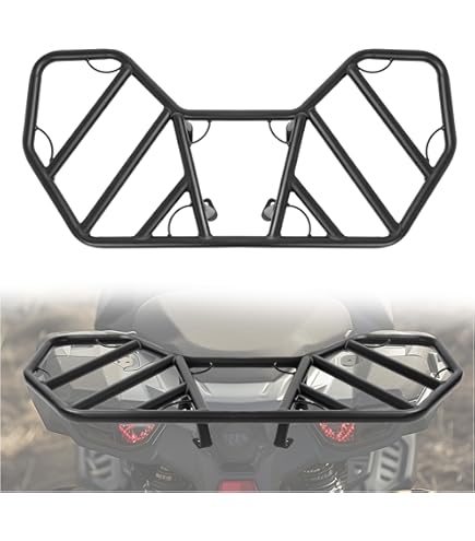 Wild Boar Rear Cargo Rack For Can-Am Renegade ATV – Fits All Years & Models, Steel Construction
