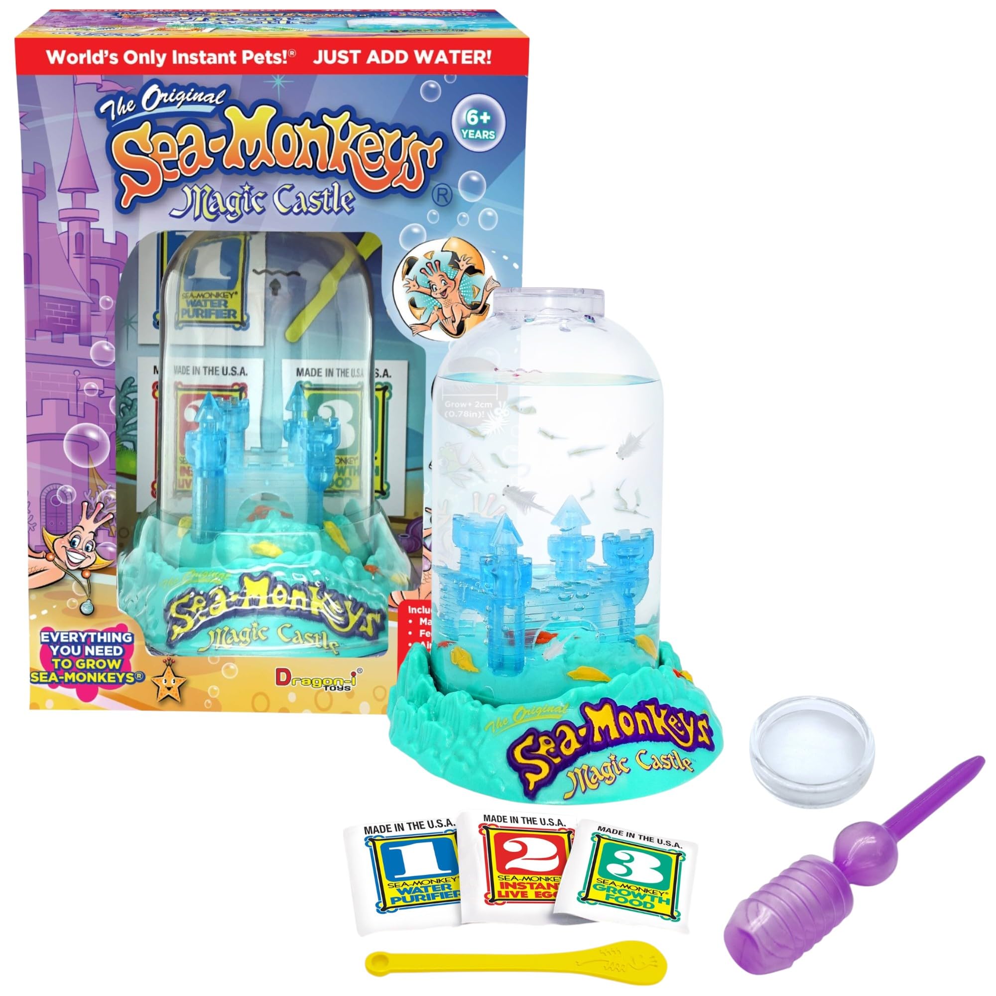 Sea Monkeys DI23230 Sea Monkeys Magic Castle โ image 1