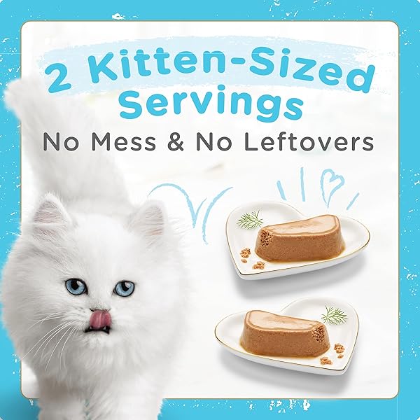 FANCY FEAST PURINA PETITES KITTEN TENDER PATE GOURMET WET KITTEN FOOD VARIETY PACK – 12 CT. TUB