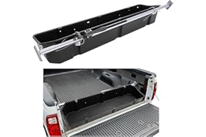 KUAFU Full Size Truck Bed Storage Box Compatible with Ford Chevrolet GMC Dodge Ram Toyota Nissan Universal 55 Inch - 69 inch 