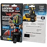 Nöhlster Locking Drill Clip – A Tool Holster Alternative for Cordless Drills and Impact Drivers – The Security of a Holster. The Simplicity of a Clip. No Holster Required.