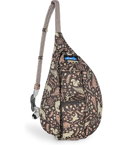 Amazon.com: KAVU Mini Rope Fleece Bag Sling Crossbody Sherpa Backpack Travel Purse