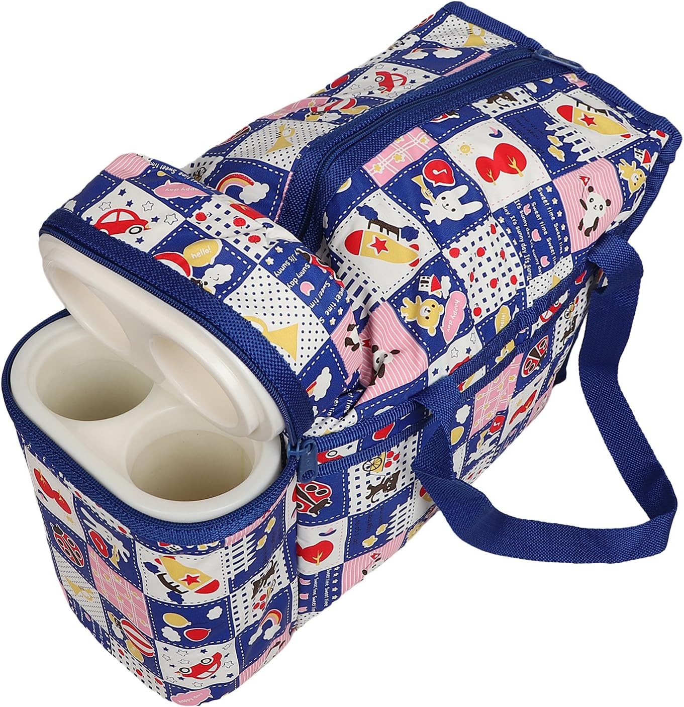 Cutieco Multipurpose Diaper Bag, Blue