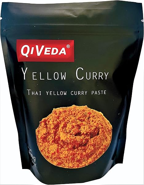 QIVEDA YELLOW CURRY – PREMIUM THAI CURRY PASTE...