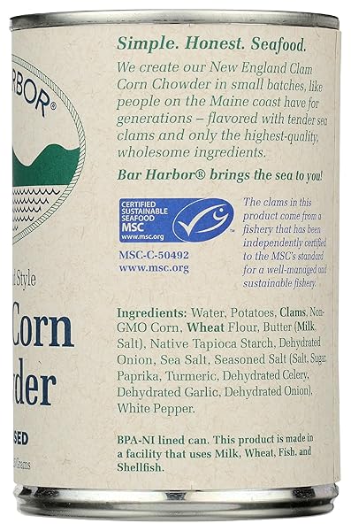 BAR HARBOR SOUP CHWDR CLAM CORN 15OZ