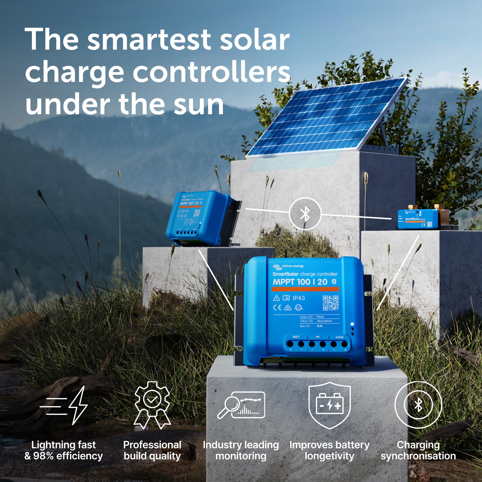 Mua SmartSolar MPPT Solar Charge Controller (Bluetooth) - Charge ...
