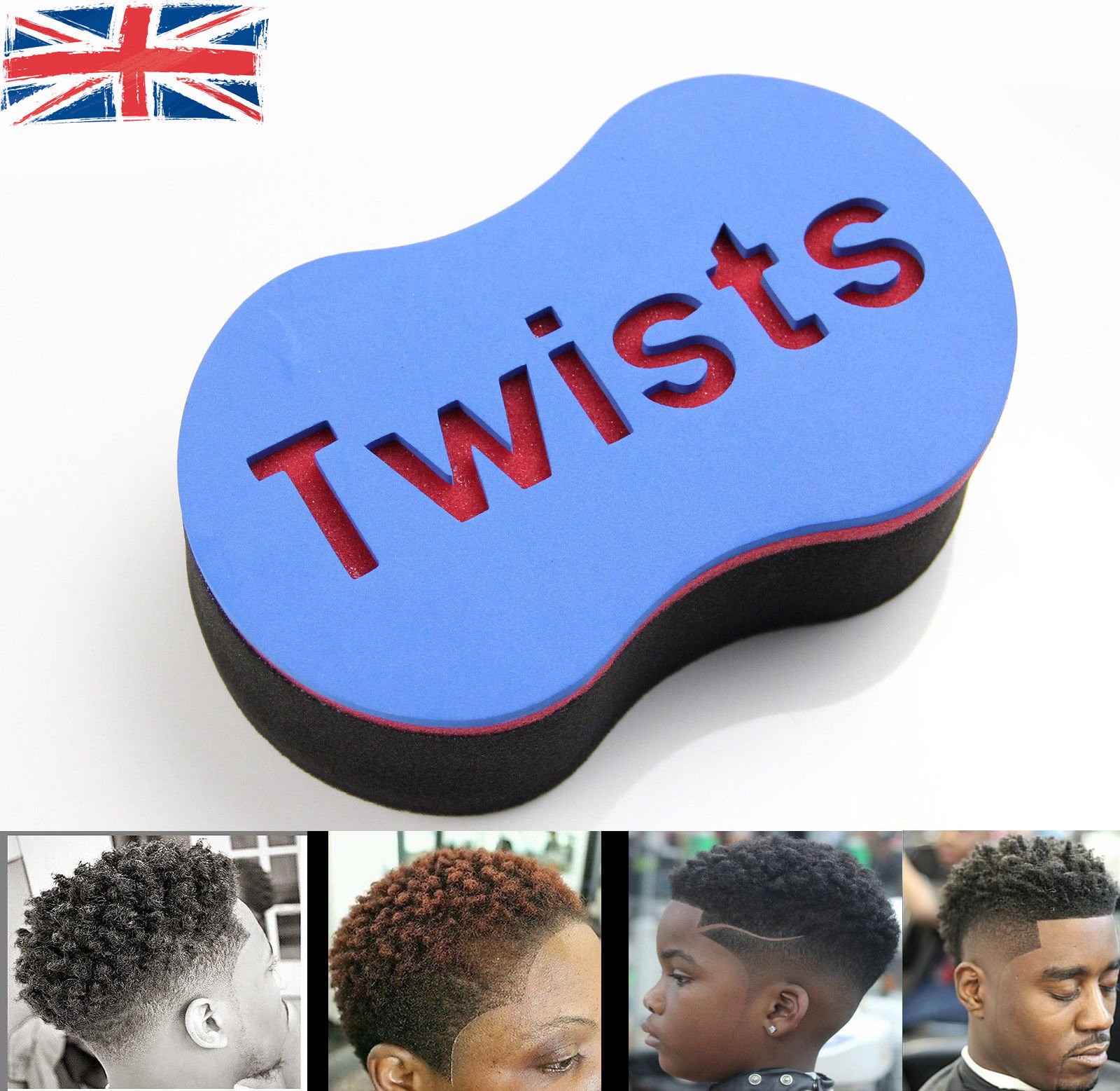 Original Barber Twists Sponge Foam Hair Brush For Dread Loc Afro Coil Curl Buy Online in United