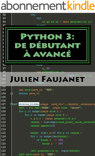 Download Python 3: de débutant à avancé PDF