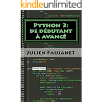 Python 3: de débutant à avancé (French Edition) book cover