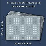 The Master Herbalist Fragrant Drawer Liners Pack of 5 Essential Oils view 4
