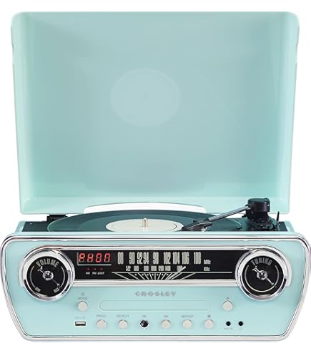 Amazon.com: TechPlay ODC35BT with Bluetooth, 3 Speed Turntable