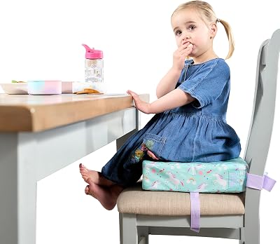 Polar Gear Baby Booster Cushion Unicorn 8cm Thick Chair Booster Seat 3+