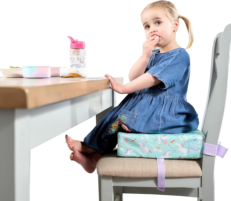 Polar Gear Baby Booster Cushion Unicorn 8cm Thick Chair Booster Seat 3+
