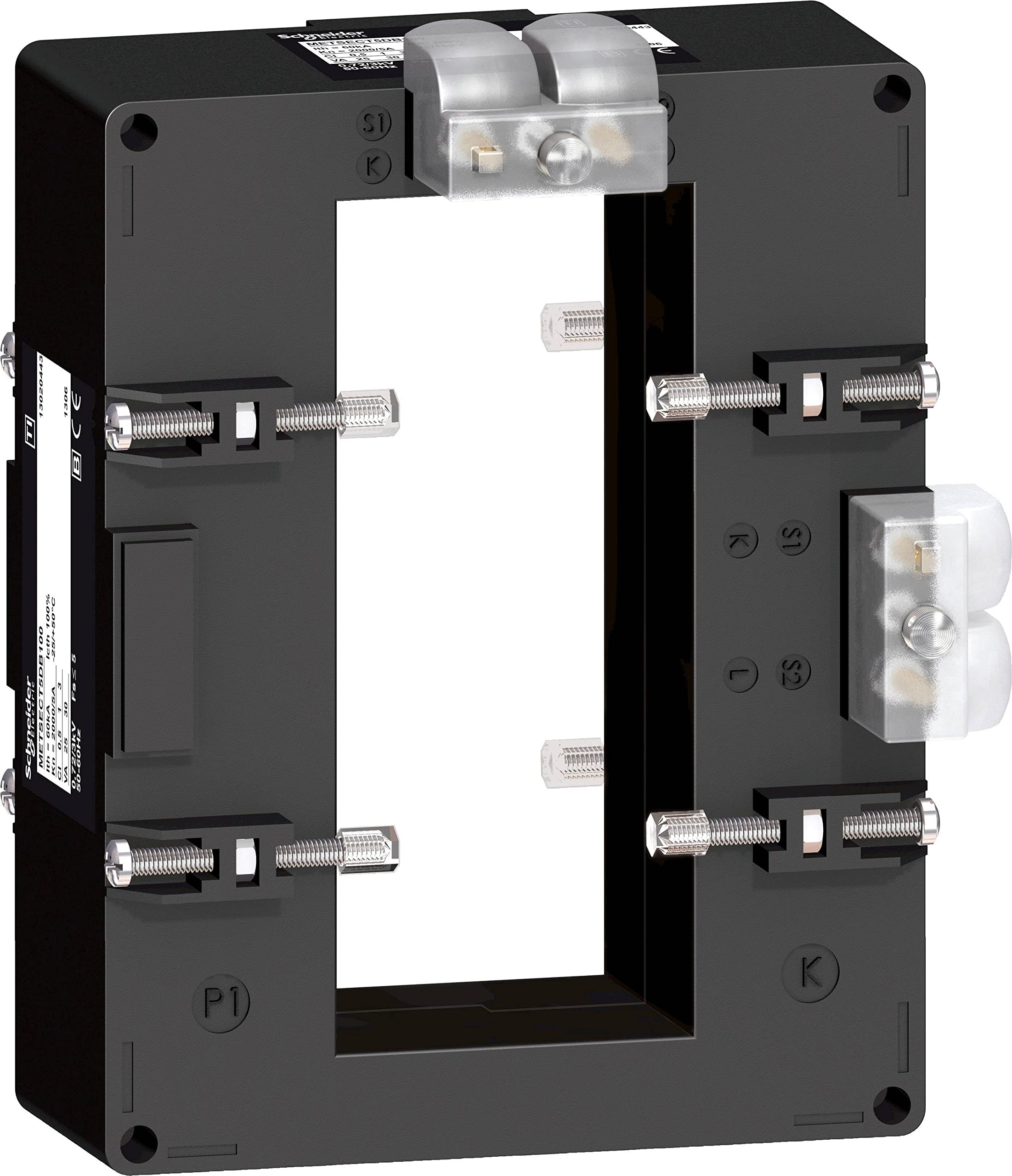 Schneider Electric METSECT5DC400 Ct Tropi. 4000 5 DUAL Out. Bars 52x127, White