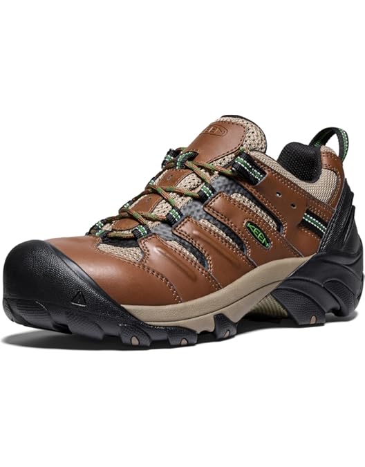 KEEN Utility Lansing Zapatos De Trabajo Con Punta De Acero De Baja