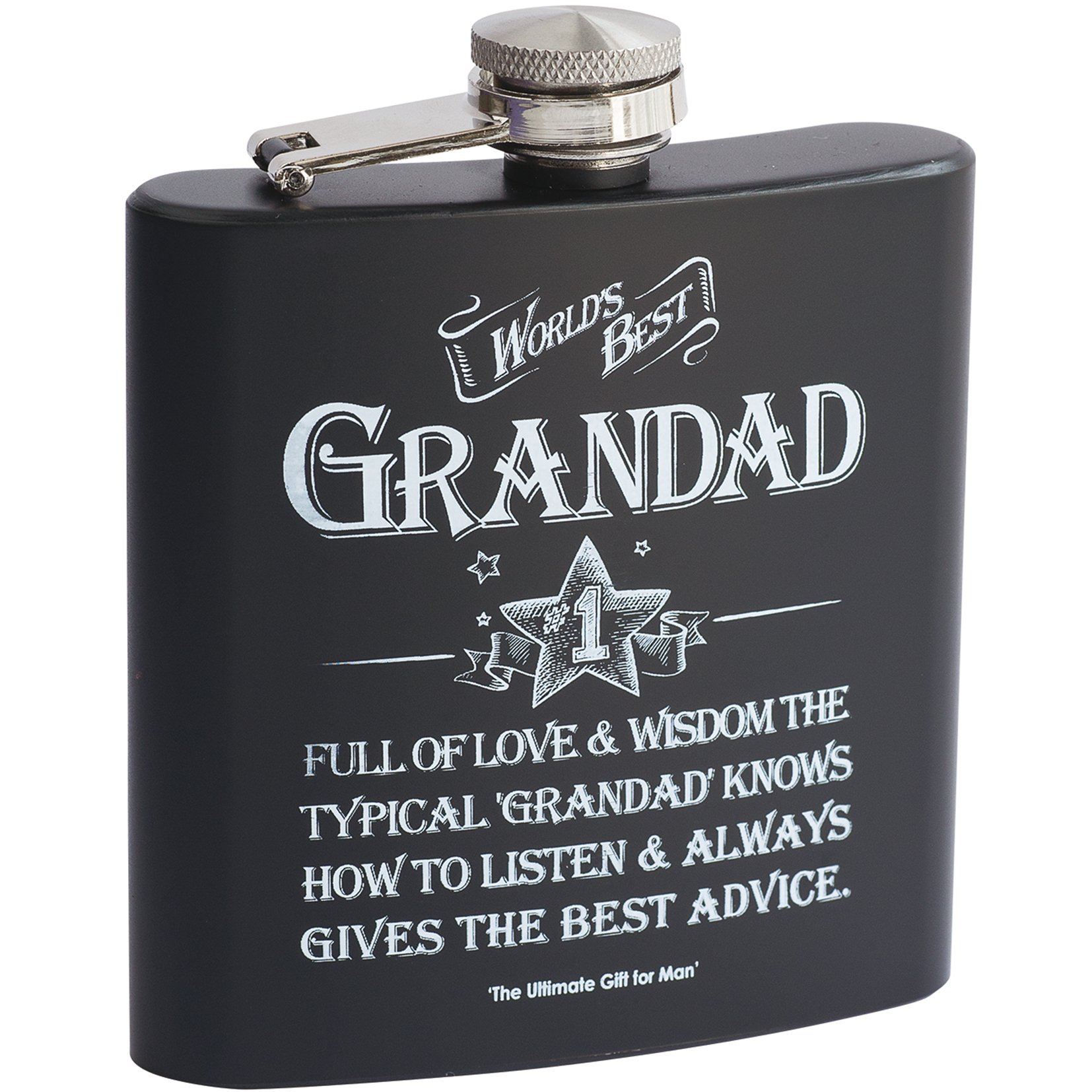Ultimate Gift for Man 8870 Grandad Hip Flask