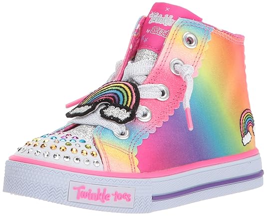 Skechers Baby Mädchen Shuffles-Patch Party Sneaker