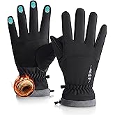 rivmount Winter Waterproof Ski Snow Warm Gloves for Women Men, Windproof Cold Weather Thermal with Touchscreen Fingers, for Running Driving Cycling Hiking Biking Outdoor Sports Daily Work