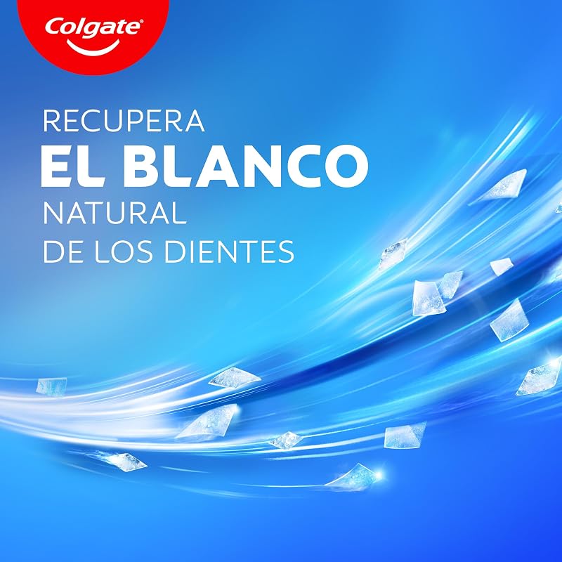 Max White Cristales Blancos, Pasta de Dientes Blanqueadora, 12x75ml
