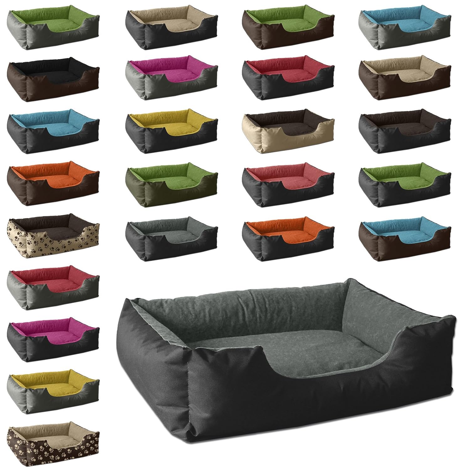 Cama para Perro 24 Colores BedDog LUPI colchón para Perro S hasta XXXL