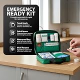 ZENO 90 Piece First Aid Kit Home Office Emergency Eyewash Ice Packs Blanket view 5