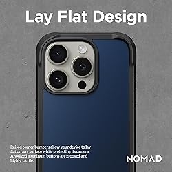NOMAD Rugged Case for iPhone 15 Pro Case Compatible