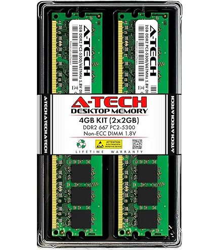 DDR2 DDR3 2-4GB メモリ 1600MHz 240ピン 50枚 A-Tech 4GB (2x2GB) DDR2 1066MHz / 1067MHz DIMM PC2-8500 UDIMM Non
