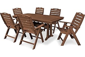 POLYWOOD® Dining Set, Teak
