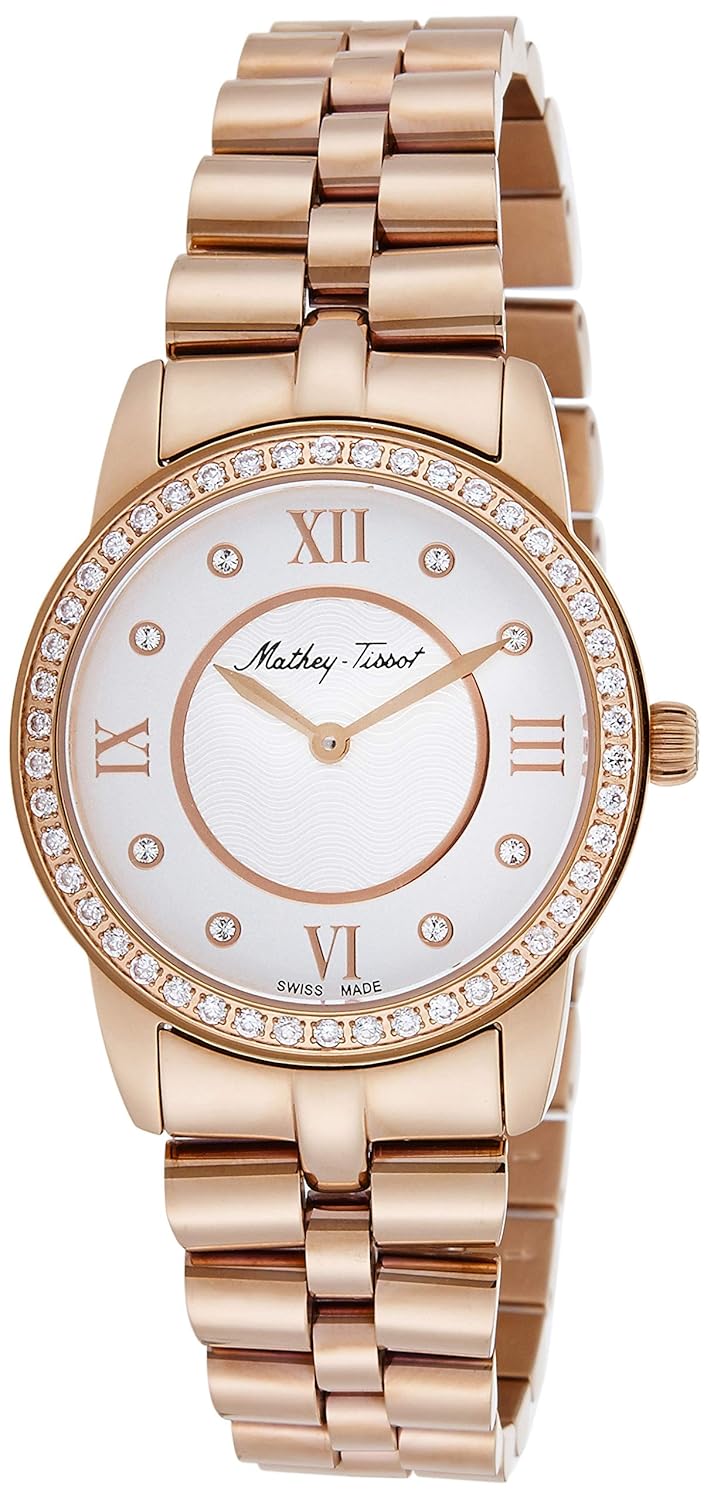 Buy MatheyTissot Analog White Dial Women's WatchD1086PQI Online at