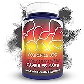 Nootropics Depot Horny Goat Weed Capsules | 200mg | 30 Count | Minimum 50% Icariin | Epimedium brevicornum