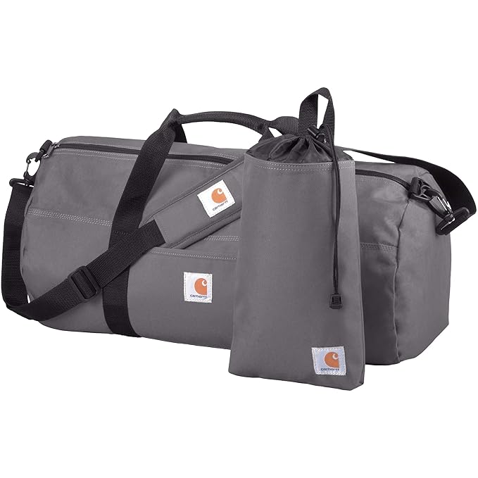 Carhartt Trade Series 2in1 Packable Duffel with Utility Pouch, Grey
