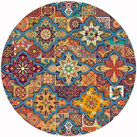 Amazon.com: Alfombra Redonda, Alfombra De áRea, Alfombra De ...